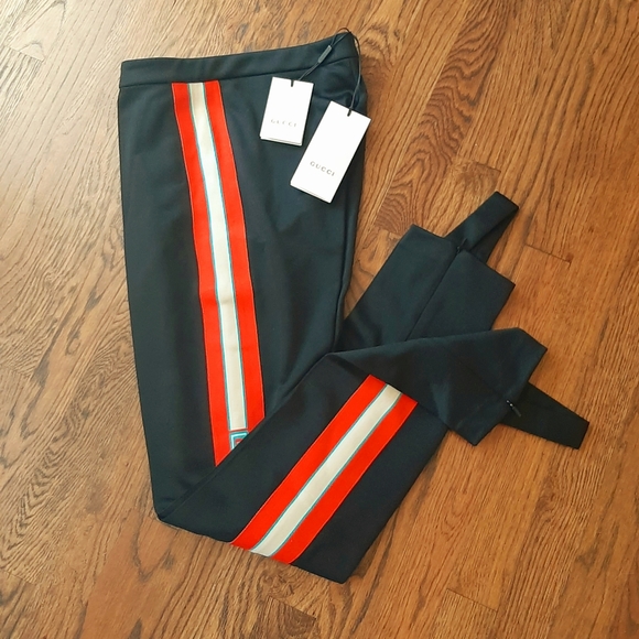 NWT! Gucci Authentic Stirrup Jersey Leggings - Picture 9 of 14